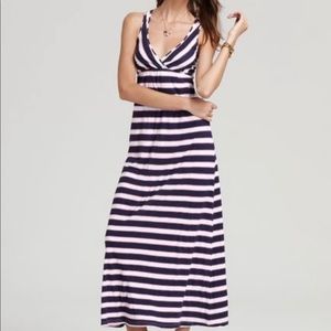 Splendid scarf stripe maxi dress size S